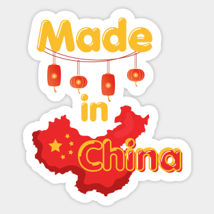 Made In China Sticker